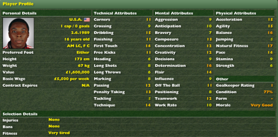 FM2005, Freddy diventava il giocatore più forte del gioco. In quella stessa edizione, un certo Messi era nel Barcelona B.